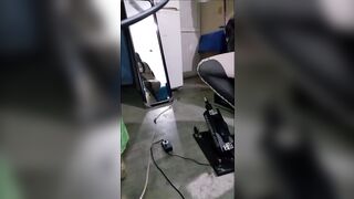 Kigurumi Rory Hawt Latex Costume Drilled in Underware