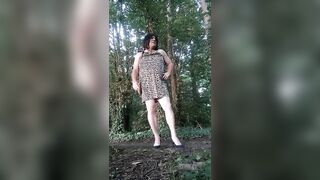 Transvestite Smokin' Outside