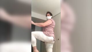 Large boobs and butt crossdresser PAWG