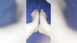 Playing with my Feet as Requested, Test Movie Scene