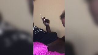 My Lil Freaky Wench Giving me Head