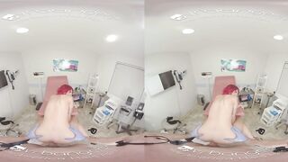 VRB Trans Redhead Femdom-Goddess Is A Very Slutty Patient VR Porn