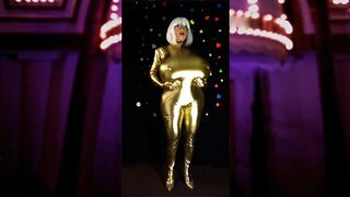 Juggsy Steel Gold Catsuit