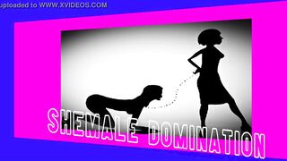 Tgirl homo Homosexual Domination Listen as Sabrina turns into a cock sucker