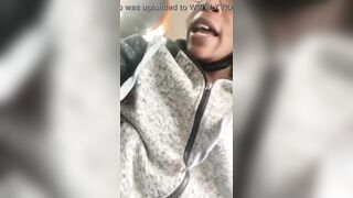 Suckin her up in the car