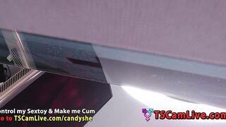 Consummate Ten T-Playgirl CandyShe Jerking Off on Cam three
