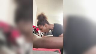 Hawt Tall Darksome Skin DL came twice in this Wonderful Throat Pt 1