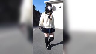 Crossdresser Exhibitionism Sc Uniform