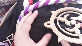 Sex Doll Scaramouche Genshin Impact has his butt destroyed