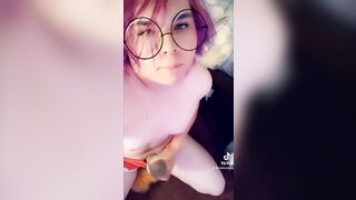 Rosie Playing with her self