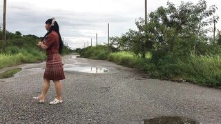 Costume thai teacher ladyboy show