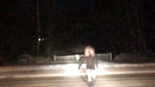 Will I get caught? Female Masker clothed as a doxy.