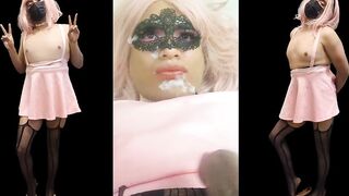 Sissy Femboy Deepthroat In Public And Facial Part (two of two)