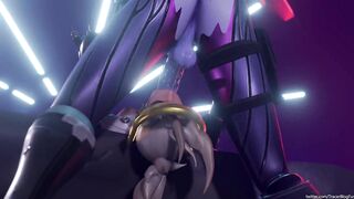 overwatch shemale hentai widow x compassion banged by world's giant monster schlong - femdom ❤︎ 60fps 02