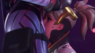 overwatch shemale hentai widow x lenience drilled by world's huge monster dick - femdom ❤︎ 60fps 01