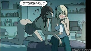 Watching a series Nessie and Karen by Lewdua