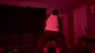 T-Girl takes anon bbc creampie 1/6