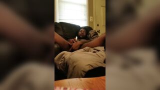 King Karleone cums another time. Black FTM