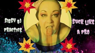 Sissy BJ practice Deepthroat Training Enhanced Version