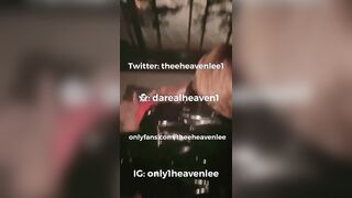 BBC DL Screws Ts Heaven Lee on the ROOFTOP of her CONDO in ATL (Full Vid ONLYFANS)/ ????: darealheaven1