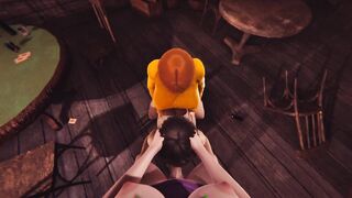 Hawt FUTAS Velma Dinkley & Daphne Blake Bang Tiny Weenie Dude w Their Large Weenies - Shemale Hentai Taker POV