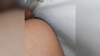 MissLexiLoup sexy curvy butt youthful female trans jerking off college masturbating coed pants trans 22