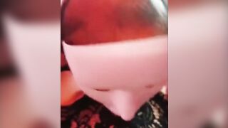 Homemade Oriental bonded ts wench with his dominator suck bang untill cum