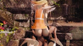 Konosuba: Corpulent Dong Futanari Darkness Hunk Taker PoV CG Manga Animation