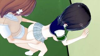 FUTANARI TO ARU MAJUTSU NO INDEX MISAKA MIKOTO X KONORI MII (CG COMICS)