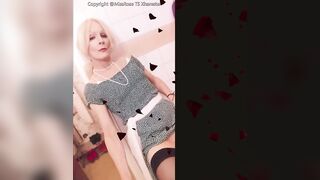 MissRose TS - Breathtaking Transgender Model !- Tease Seduction Dong Worship REAL Swedish Transsexual - Teasing Brian - LOVE!!!