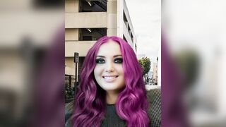 Photos of me with Face App two