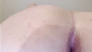 A bulky tgirl banging a slender one