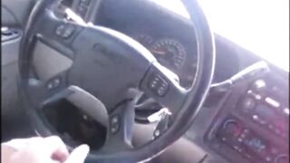 Sissy Beauty Sadee Gets Her Clitoris Jacked Off During The Time That Driving Making A Cumming Mess
