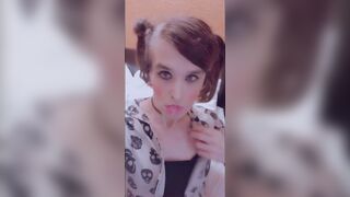 Spun whore Eliza Kendrick being a naughty wench at a pnp