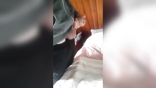 a glamorous cutie masturbates