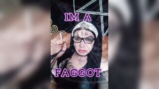 Satan's faggot slut sissy