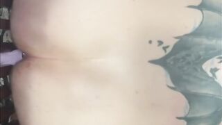 Tattooed Transman Screws Sex-Toy