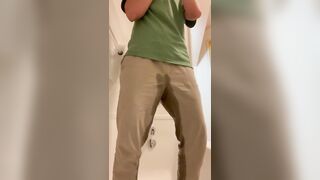 Pissing my panties in the shower