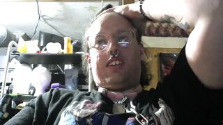 cumming hard as screw in my Masters chain