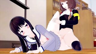 FUTANARI KAGUYA-SAMA: LOVE IS WAR MIKO IINO X NORAGAMI IKI HIYORI CG MANGA