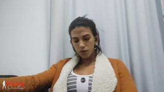 Part 1 Daniela Santos enjoying a lot in the office whilst this babe went to work