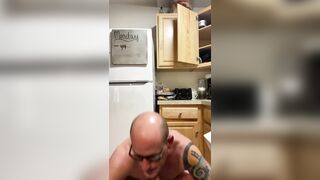 Bulky crossdresser excited chunky booty corpulent bottom