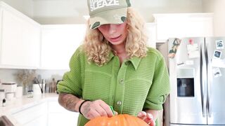 Pumpkin Carving Vlog