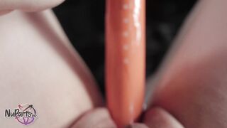 NuParts - dilates her Salmacian vagina close up HD