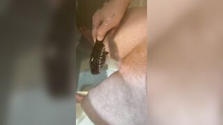 Large clitoris Cum & Throb