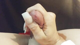 anal and edging and deepthroat sex-toy wishing it was a real dong cum tasting