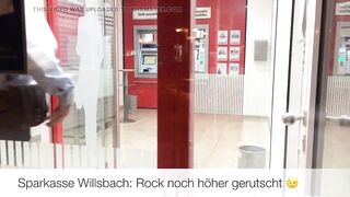 Crossdressed in public places