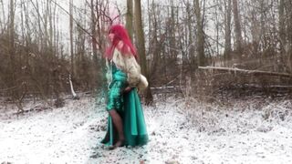 Spunk Flow of a plugged Lady