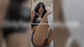 My dad calls to check on me but I'm high off large ebony wang