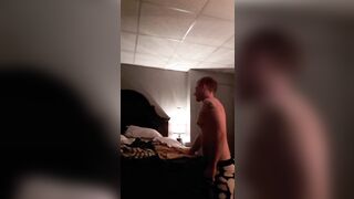 Slutty FTM Nearly Gets Caught Humping Guest Couch at Daddy's Abode!